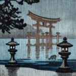 LL-06-土屋光逸-「雨の宮島」-