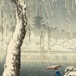 土屋光逸 「奈良 猿沢の池」 | 土井版画 Official Site